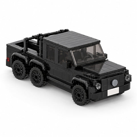 Black 6x6 Off-Roader