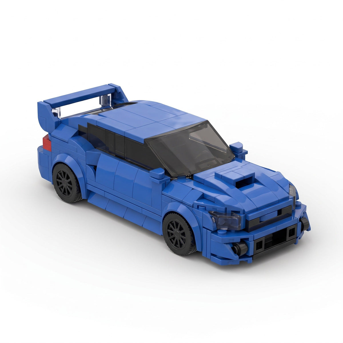 Blue Storm Rally brick car