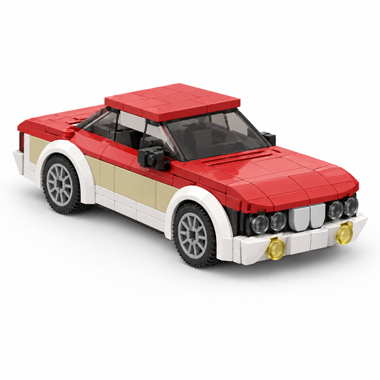 Retro Rally Sedan brick car