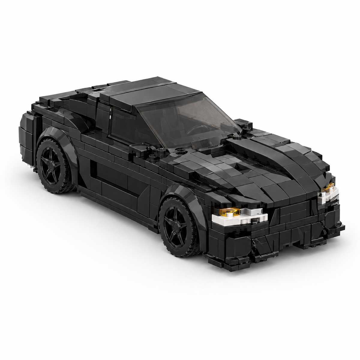 Black Grand Tourer brick car