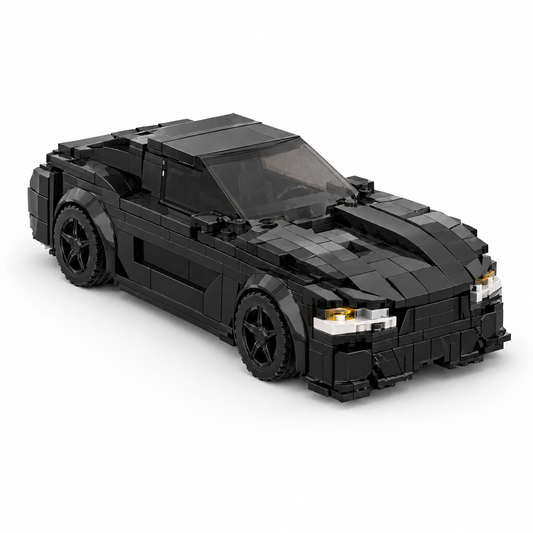 Black Grand Tourer brick car