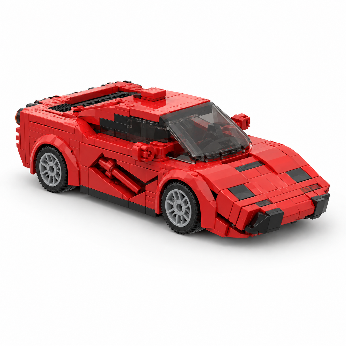 Rosso Supercar brick car