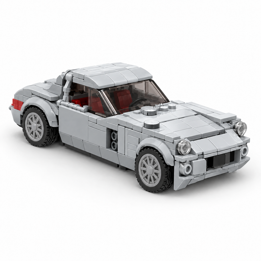 Silver Classic Coupe brick car