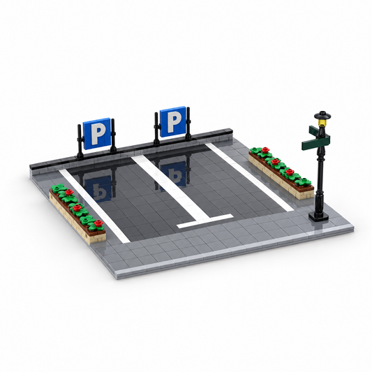 Brick Parking Lot