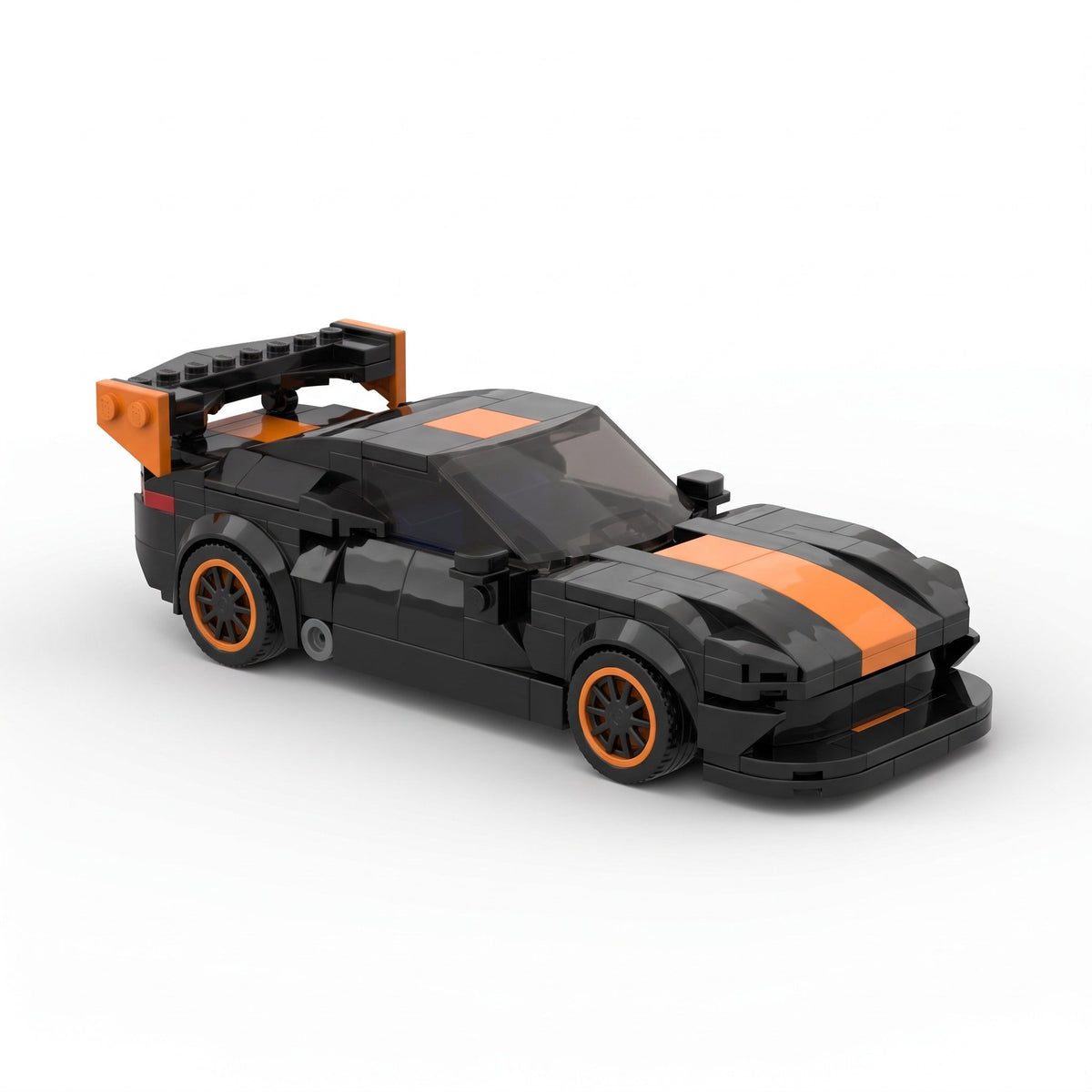 Tiger Stripe GT brick car