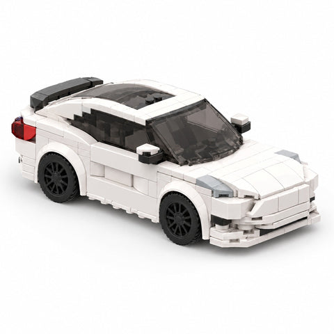 White Electric Coupe