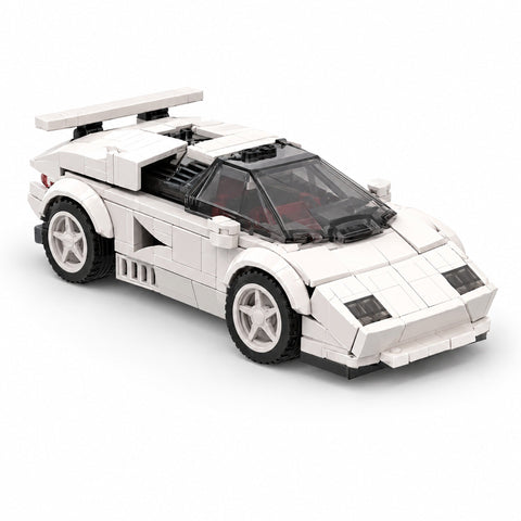 White Wedge Supercar
